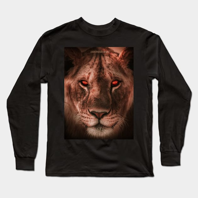 Lioness Long Sleeve T-Shirt by Visuals by Mateus 